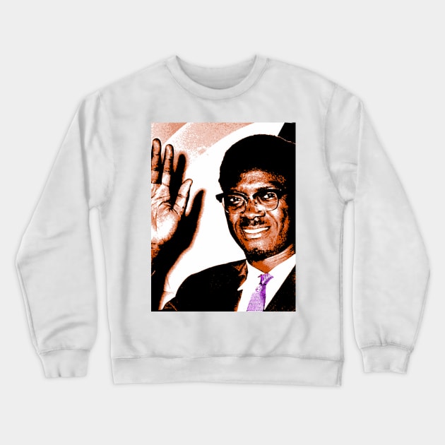 Patrice Lumumba Crewneck Sweatshirt by truthtopower